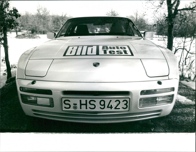 Porsche 944 - Vintage Photograph