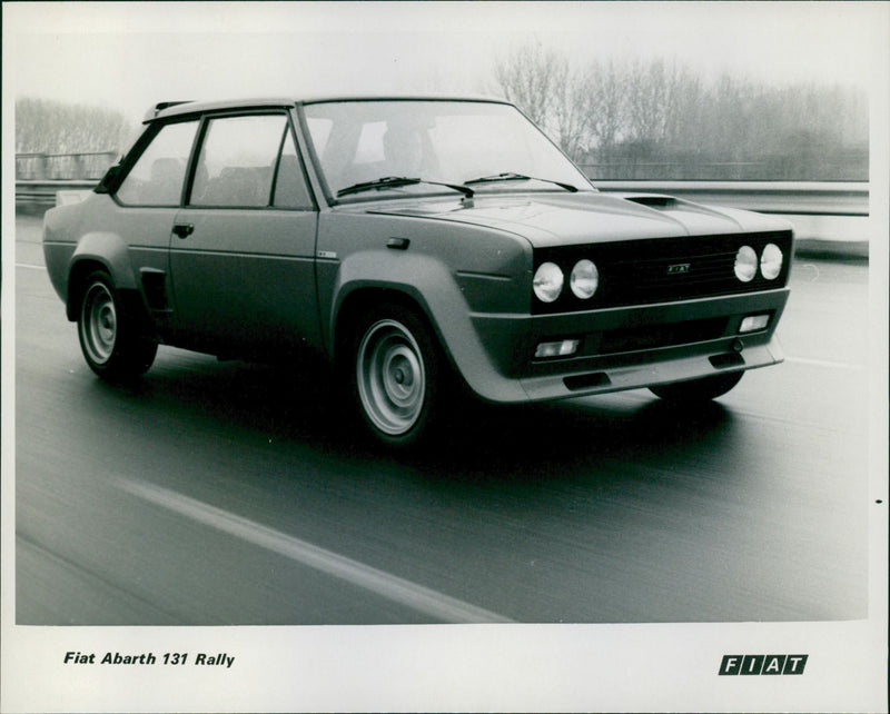 1976 Fiat Abarth 131 Rally - Vintage Photograph