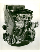 Volkswagen Golf Diesel Engine - Vintage Photograph