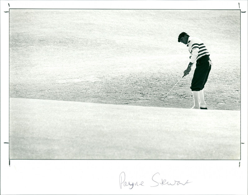 Payne Stewart - Vintage Photograph
