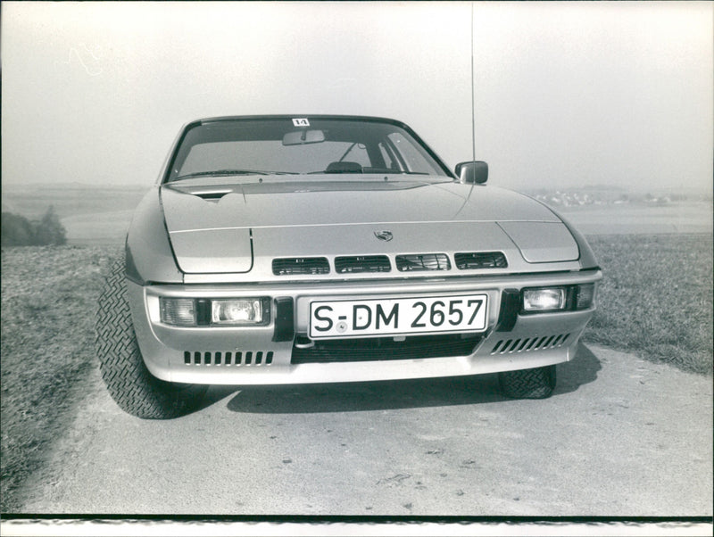 Porsche 924 Turbo - Vintage Photograph