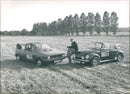 Volkswagen Golf GLS Convertible and Volkswagen Beetle Convertible - Vintage Photograph