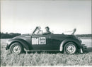 Volkswagen Beetle Convertible - Vintage Photograph