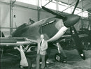 Squadron Leader Ginger Lacy - Vintage Photograph