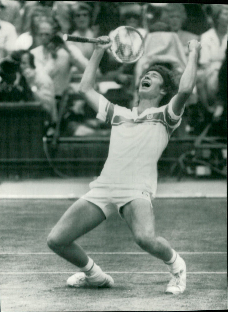 John McEnroe, USA - Vintage Photograph