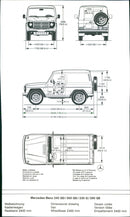 Mercedes-Benz 240 GD/300 GD/230 G/280 GE - Vintage Photograph