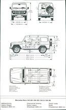 Mercedes-Benz 240 GD/300 GD/230 G/280 GE - Vintage Photograph