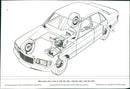 Mercedes-Benz 280 S and 280,380,500 SE-SEL - Vintage Photograph
