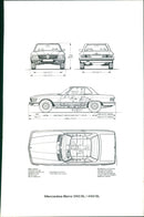 Mercedes Benz 350 SL / 450 SL - Vintage Photograph
