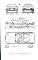 Mercedes-Benz 350 SL - Vintage Photograph