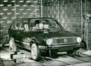 1983 Volkswagen Golf strength testing - Vintage Photograph