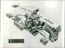 1983 Volkswagen Golf's ventilation system - Vintage Photograph
