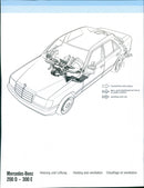 Mercedes-Benz 200 D - 300 E - Vintage Photograph