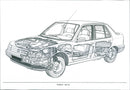 Peugeot 309 SX - Vintage Photograph