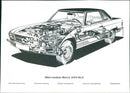 Mercedes-Benz 350 SLC - Vintage Photograph