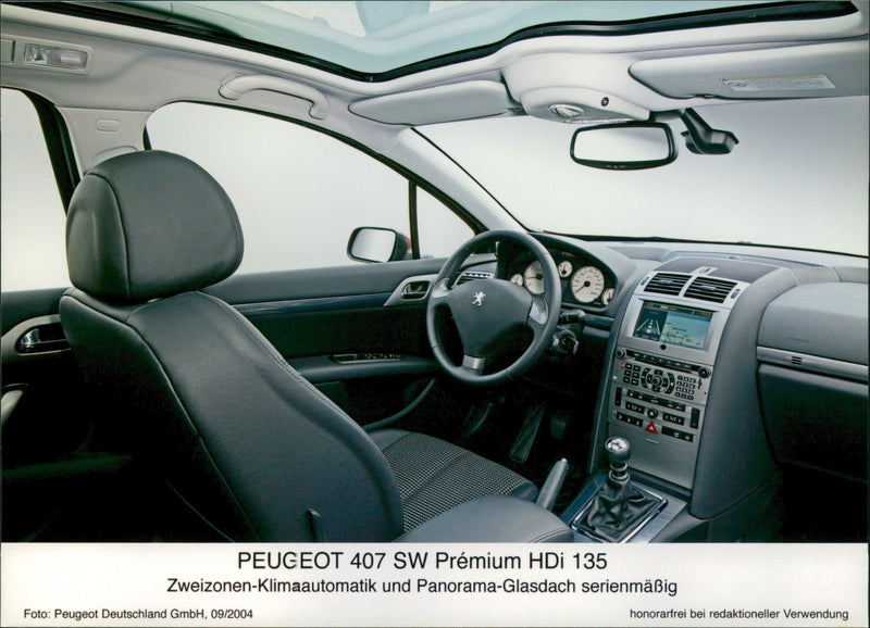 2004 Peugeot 407 SW Premium HDi 135 - Vintage Photograph