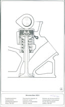 Mercedes Benz 190 D of 1983 - Hydraulic Valve - Vintage Photograph