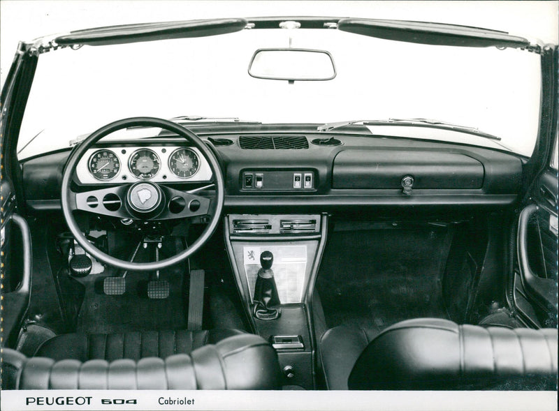 Peugeot 504 - Vintage Photograph