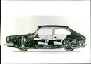 Volkswagen 411 Sectional View - Vintage Photograph