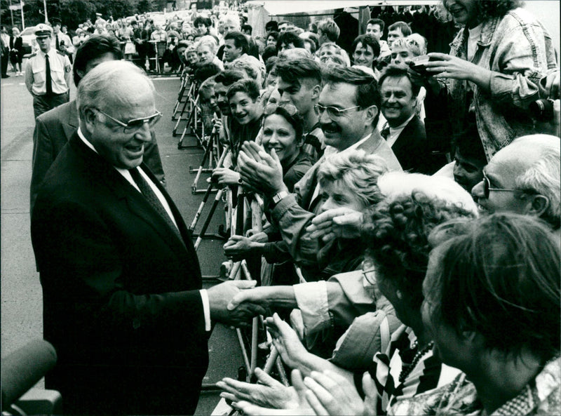 Helmut Kohl - Vintage Photograph