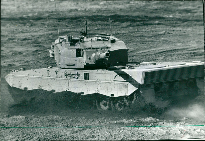 Leopard 2 tanks - Vintage Photograph