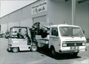 Volkswagen recycling old cars - Vintage Photograph