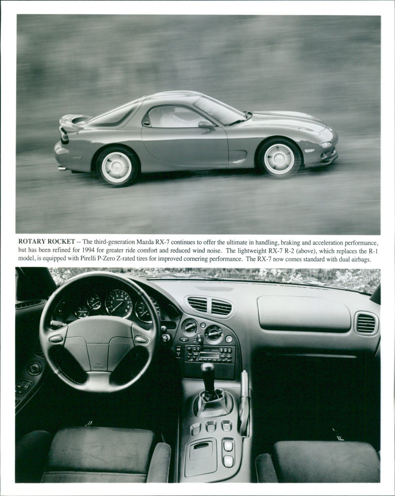 1994 Mazda RX-7 - Vintage Photograph