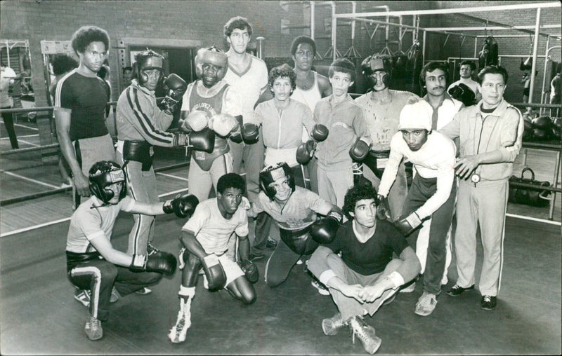 Colombia Boxing Team - Vintage Photograph