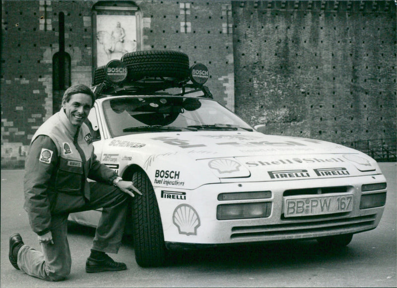 Porsche 944 Turbo - Vintage Photograph