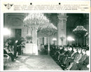 King Boudewijn, Queen Fabiola, and Prince Albert - Vintage Photograph