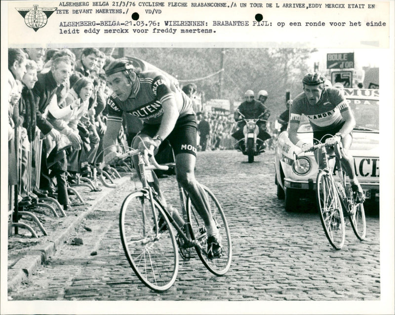 Eddy Merckx, Freddy Maertens - Vintage Photograph