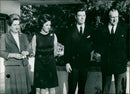 Doña Pilar and her fiancé, don Luis Gomez-Acebo - Vintage Photograph