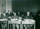 Juan Carlos de Bourbon at school - Vintage Photograph