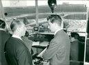 Prince Albert at Melsbroeck. - Vintage Photograph