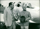 Commander Lualdi and his teammate Ruggeri - Vintage Photograph