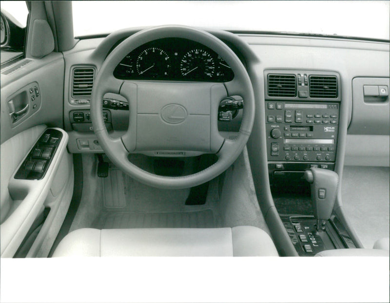 1989 Toyota Lexus Interior Parts - Vintage Photograph