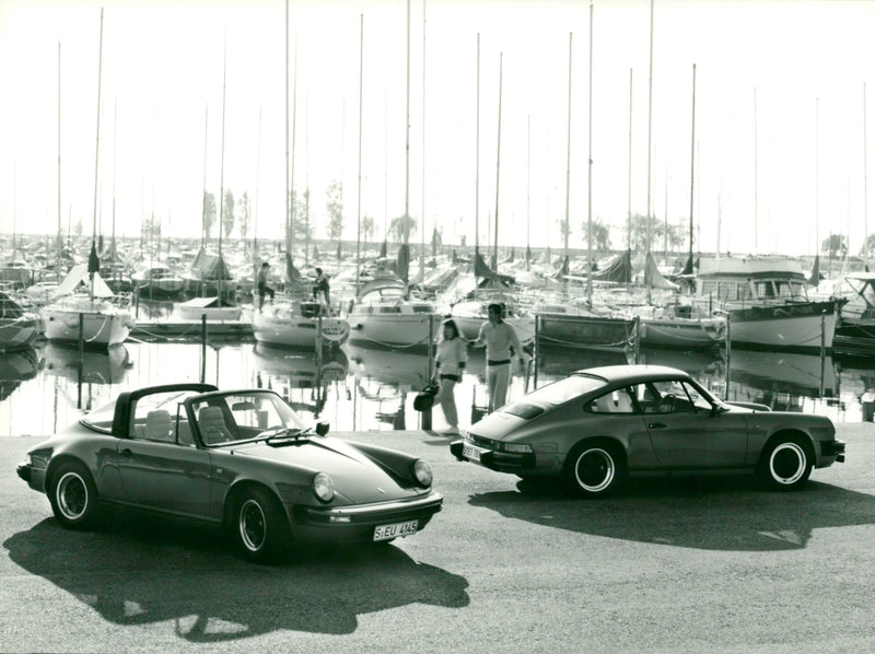 Porsche Oldtimer aus dem Jahr 1982 - Vintage Photograph