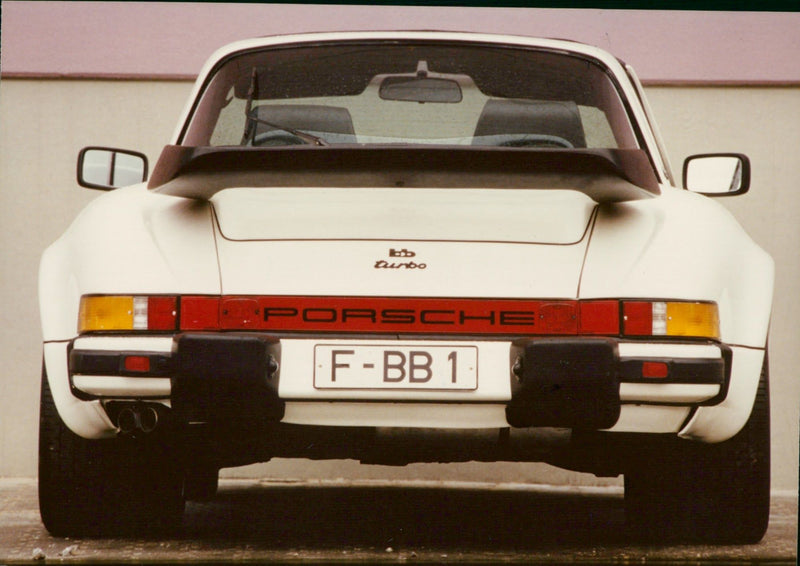 bb Porsche 911 Turbo Targa - Vintage Photograph