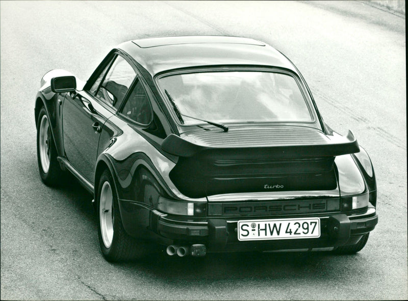 Porsche 911 Turbo - Vintage Photograph