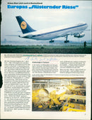 Airbus A300 - Vintage Photograph