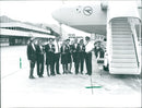 Flugzeug Crew - Vintage Photograph