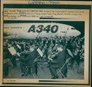Airbus A340 - Vintage Photograph