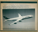 Airbus A340 - Vintage Photograph