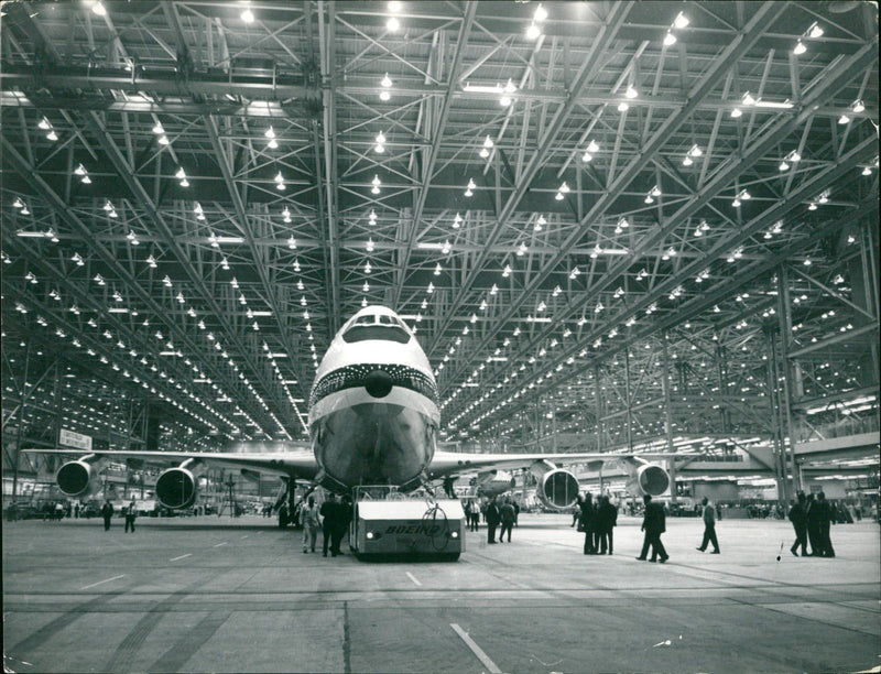 Boeing 747 - Vintage Photograph