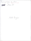 Pygmy goats in the zoo - Vintage Photograph