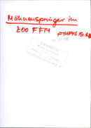 Maned jumpers in the Frankfurt Zoo - Vintage Photograph