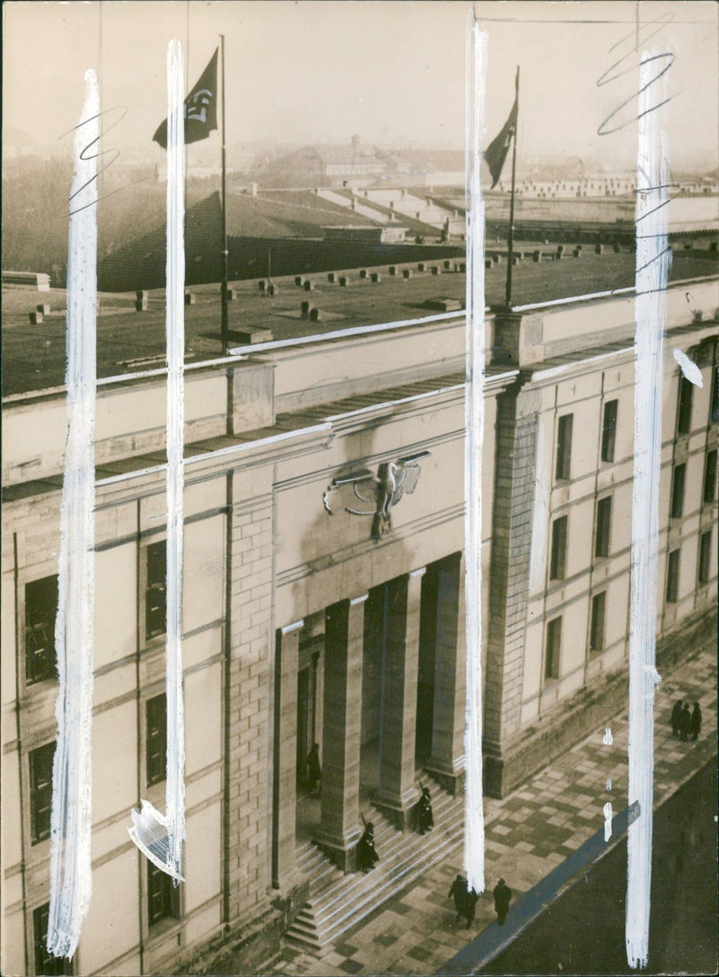 Germany Chancellery in Berlin - Vintage Photograph