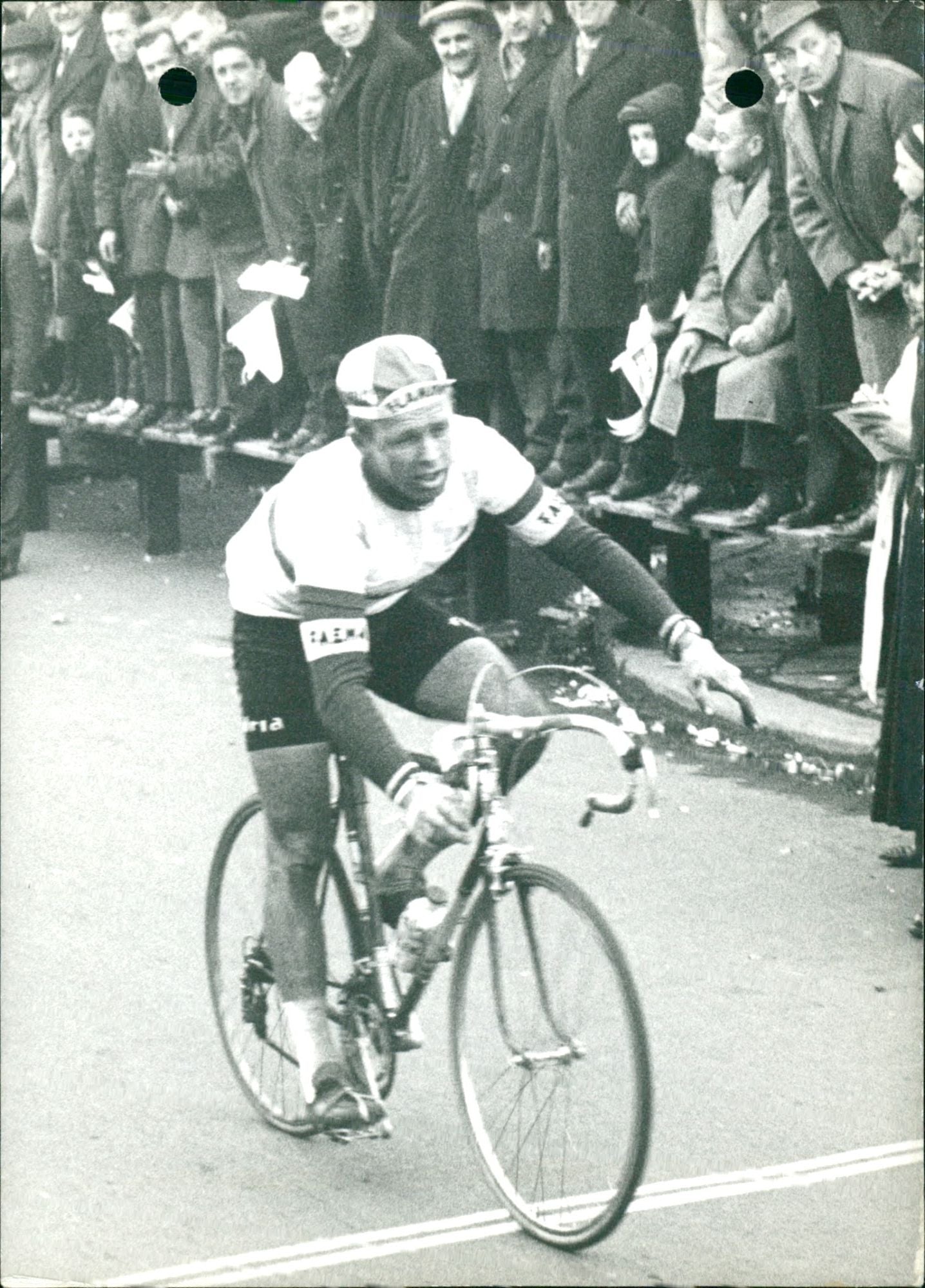 Cycling: Kuurne-Brussels-Kuurne race Vintage Photograph