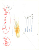 Two people in a field of wildflowers with a camera. - Vintage Photograph