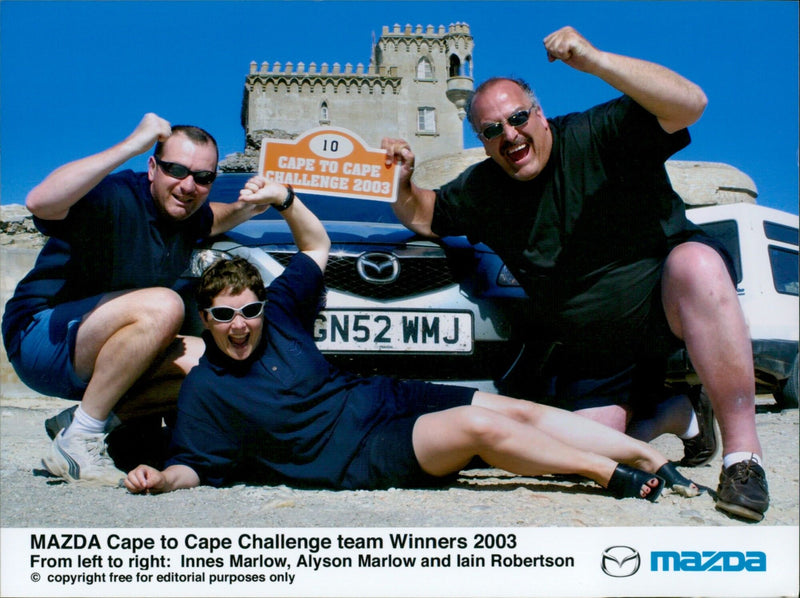 MAZDA Cape to Cape Challenge - Vintage Photograph